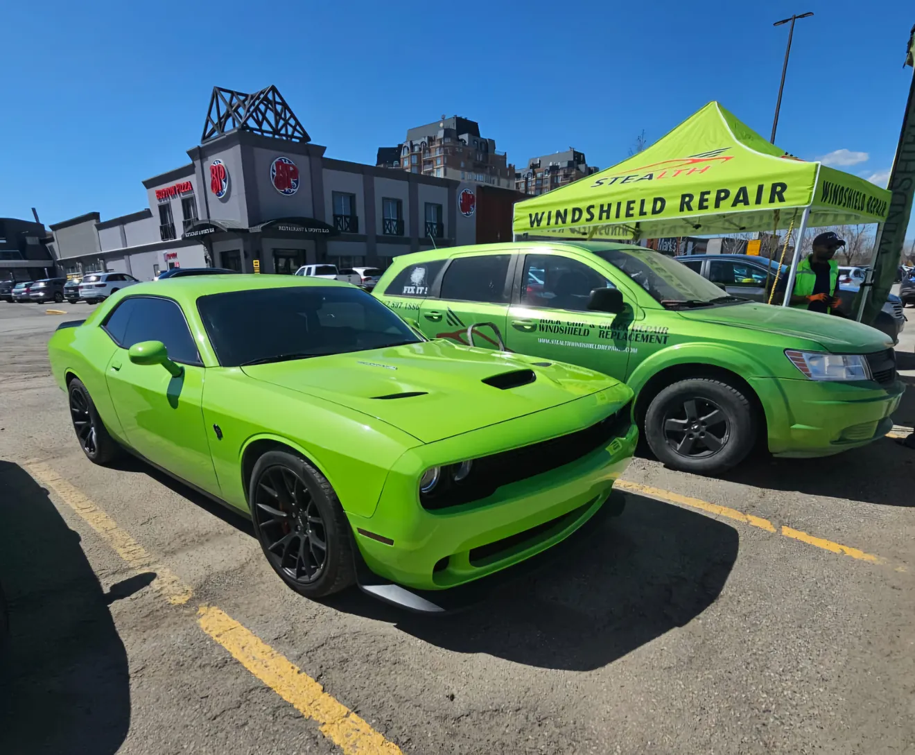 Mobile Stealth Windshield Repairs available! Our Stealth cars are always ready to reach you.